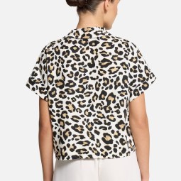 Leinenbluse mit Kragen Leinenbluse mit Kragen