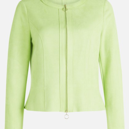 Blazer-Jacke mit Reißverschluss – Bild 3