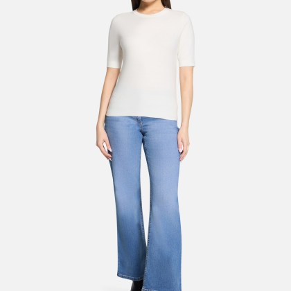 Basic-Pullover kurzarm – Bild 2