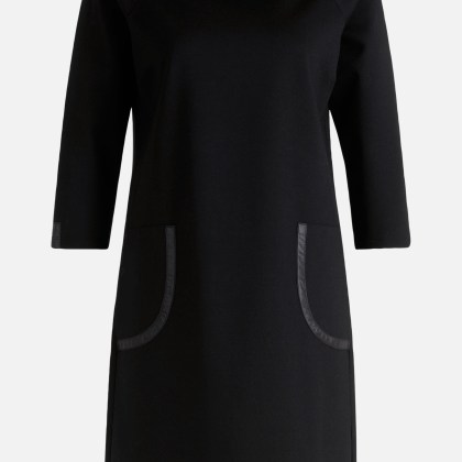 Sweatkleid mit Kragen – Bild 3