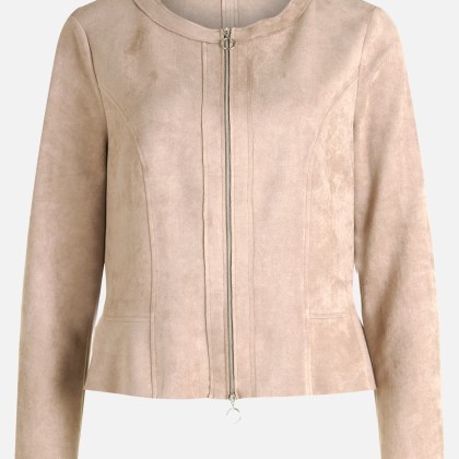 Blazer-Jacke mit Reißverschluss – Bild 3