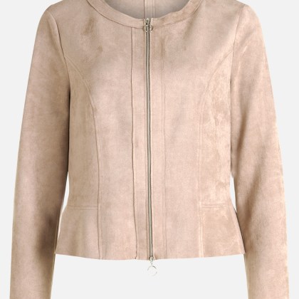 Blazer-Jacke mit Reißverschluss – Bild 3