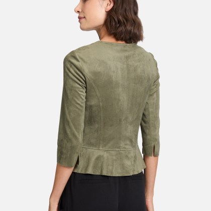 Blazer-Jacke mit Reißverschluss Blazer-Jacke mit Reißverschluss