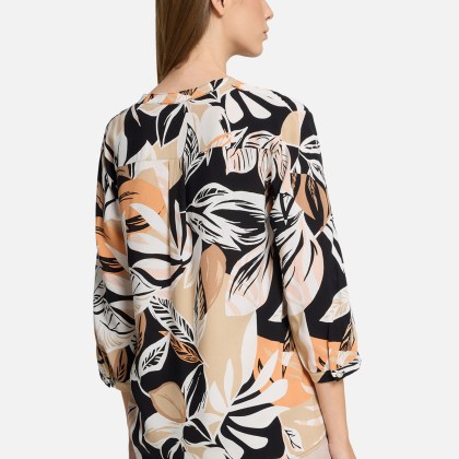 Schlupfbluse mit 3/4 Arm Schlupfbluse mit 3/4 Arm