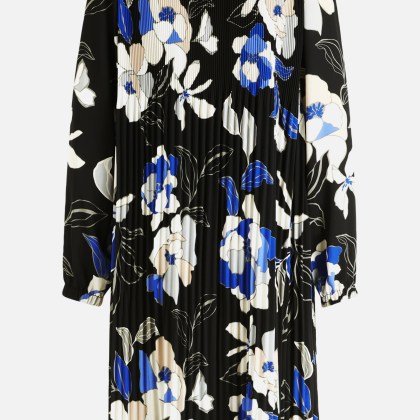 Plisseekleid langarm – Bild 3