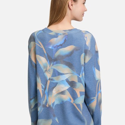 Feinstrickpullover mit Print Feinstrickpullover mit Print