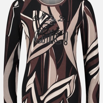 Basic Shirt mit Rippbündchen – Bild 3