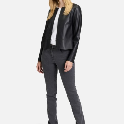 Kurzblazer mit Reißverschluss – Bild 2