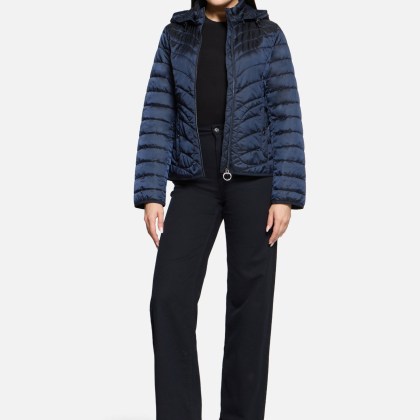 Outdoorjacke mit abnehmbarer Kapuze – Bild 2