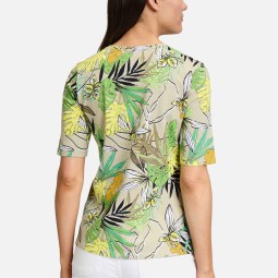 Basic Shirt mit Blumenprint Basic Shirt mit Blumenprint