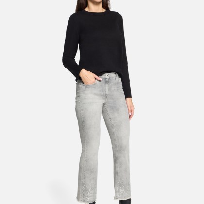 Slim Fit-Hose mit Waschung – Bild 2