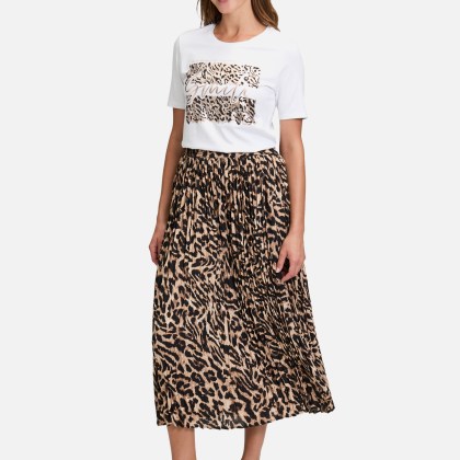 Plisseerock mit Gummizug – Bild 2