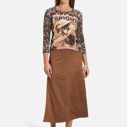 Basic Shirt mit Rundhalsausschnitt – Bild 2