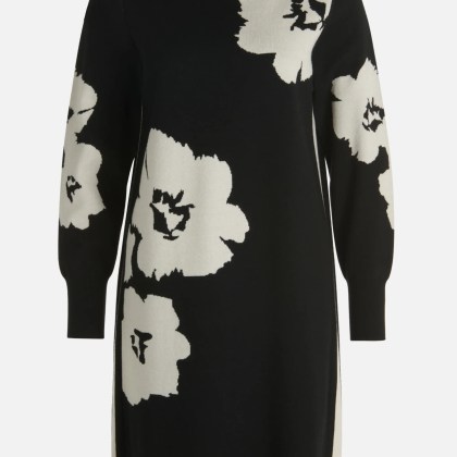 Strickkleid mit Stehkragen – Bild 2