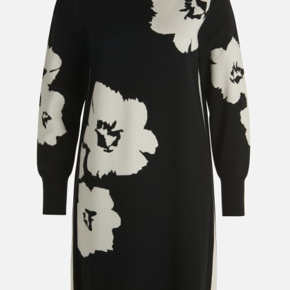 Strickkleid mit Stehkragen – Bild 2