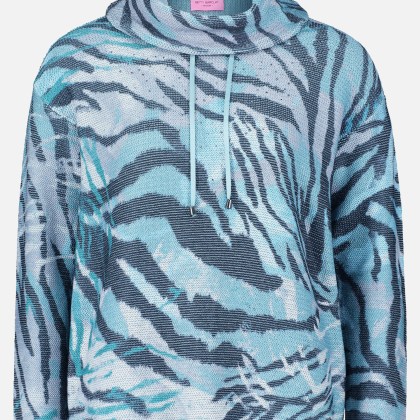 Strickpullover mit Print – Bild 3