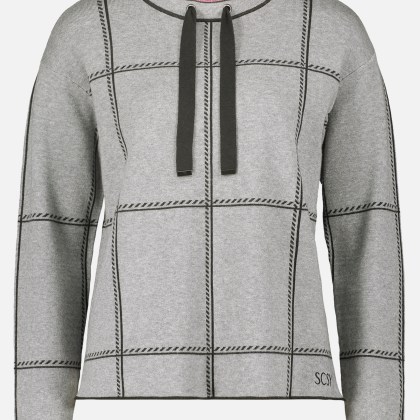 Strickpullover kariert – Bild 3