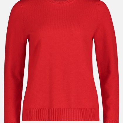 Basic-Strickpullover mit Rundhalsausschnitt – Bild 3