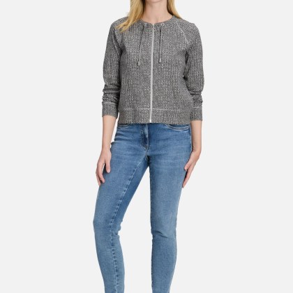 Shirtjacke mit Rippenstruktur – Bild 2