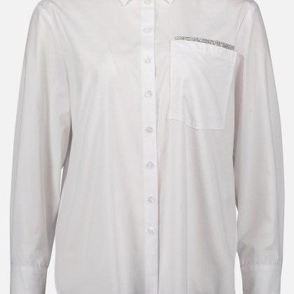 Hemdbluse mit Kragen – Bild 3