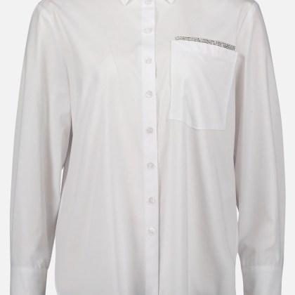 Hemdbluse mit Kragen – Bild 3