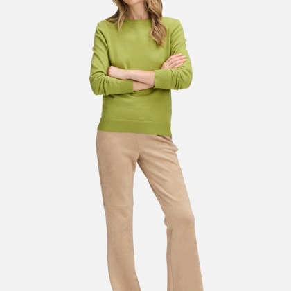 Basic-Strickpullover mit Rundhalsausschnitt – Bild 2