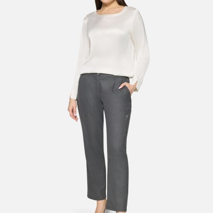 Schlupfbluse mit U-Boot-Ausschnitt – Bild 2