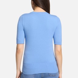 Basic-Pullover kurzarm Basic-Pullover kurzarm