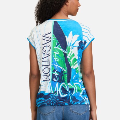 Printshirt mit Tunnelzug Printshirt mit Tunnelzug