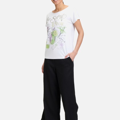 Basic Shirt mit U-Boot-Ausschnitt – Bild 2