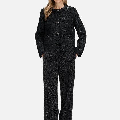 Blazer-Jacke mit Fransen – Bild 2