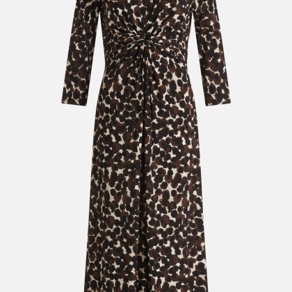 Midikleid mit Raffung – Bild 2