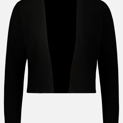 Kaschmir-Strickjacke mit Rippbündchen – Bild 3