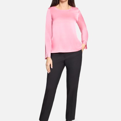 Schlupfbluse mit U-Boot-Ausschnitt – Bild 2