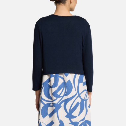 Bolero-Jacke mit 3/4 Arm Bolero-Jacke mit 3/4 Arm