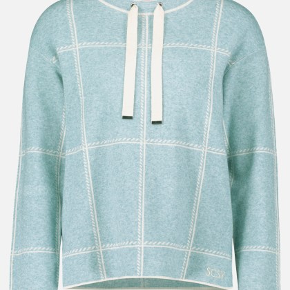 Strickpullover kariert – Bild 3