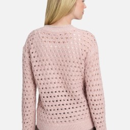 Strickpullover mit Effektgarn Strickpullover mit Effektgarn