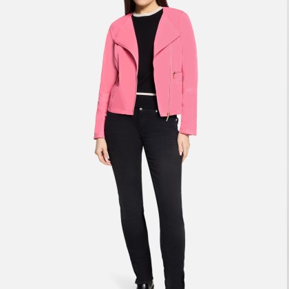 Bikerjacke mit Reißverschluss – Bild 2