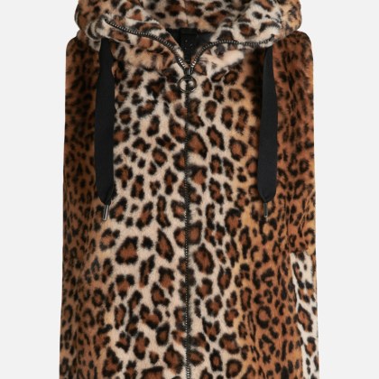 Plüschweste mit Kapuze – Bild 3