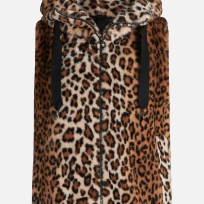 Plüschweste mit Kapuze – Bild 3