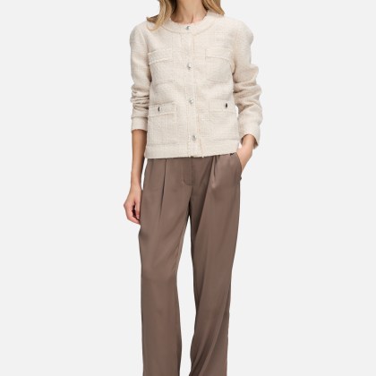 Blazer-Jacke mit Fransen – Bild 2