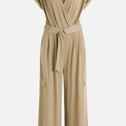Jumpsuit mit Eingrifftaschen – Bild 2
