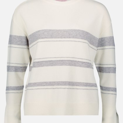 Feinstrickpullover mit Lurexfaden – Bild 3