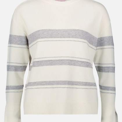 Feinstrickpullover mit Lurexfaden – Bild 3