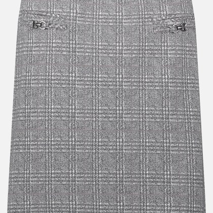 Karo-Rock mit Reißverschluss – Bild 3