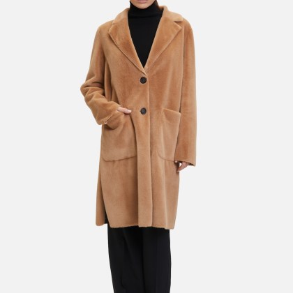 Übergangsmantel mit Animalprint – Bild 2