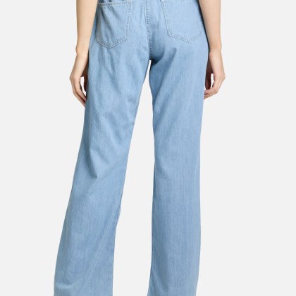 Casual-Hose mit offenem Saum Casual-Hose mit offenem Saum