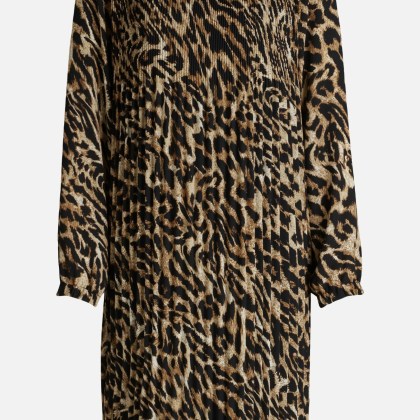 Plisseekleid langarm – Bild 3