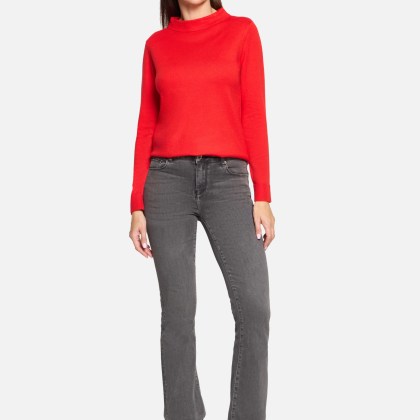 Strickpullover mit Stehkragen – Bild 2