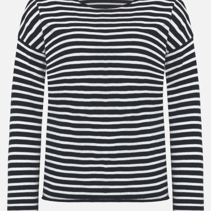 Strickpullover mit U-Boot-Ausschnitt – Bild 3